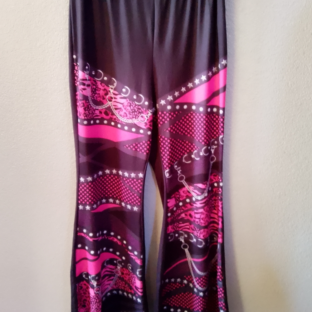 SHEIN Black and White Curve Pants